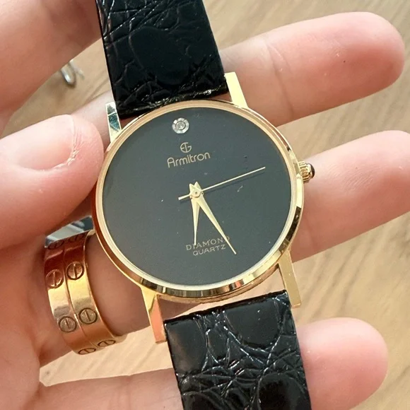 Lot of 4 Vintage Men's Watches - Timex, Texas Instrument, Amitron - Picture 12 of 16